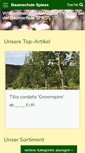 Mobile Screenshot of baumschule-spiess.de